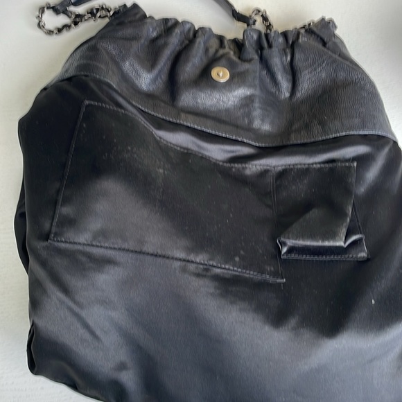 Chanel Shoulder Bag Quilted Caviar Leather woven in leather chain one strap - Picture 16 of 16